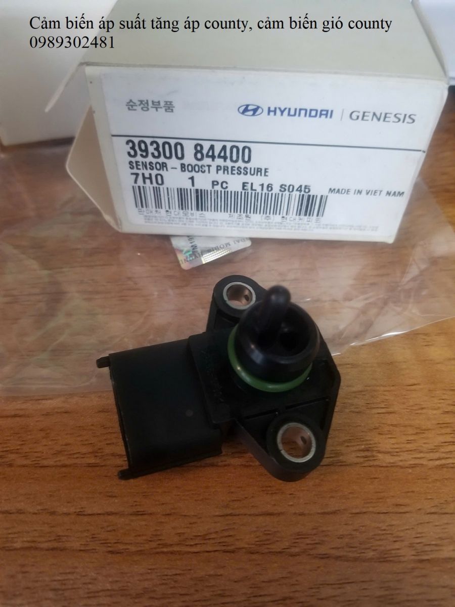 Bán cảm biến gió xe County mã 3930084400 chính hãng Mobis Hàn Quốc. Linh kiện cảm biến áp suất gió nạp chất lượng cao, sửa dứt điểm lỗi lỳ máy xe County.