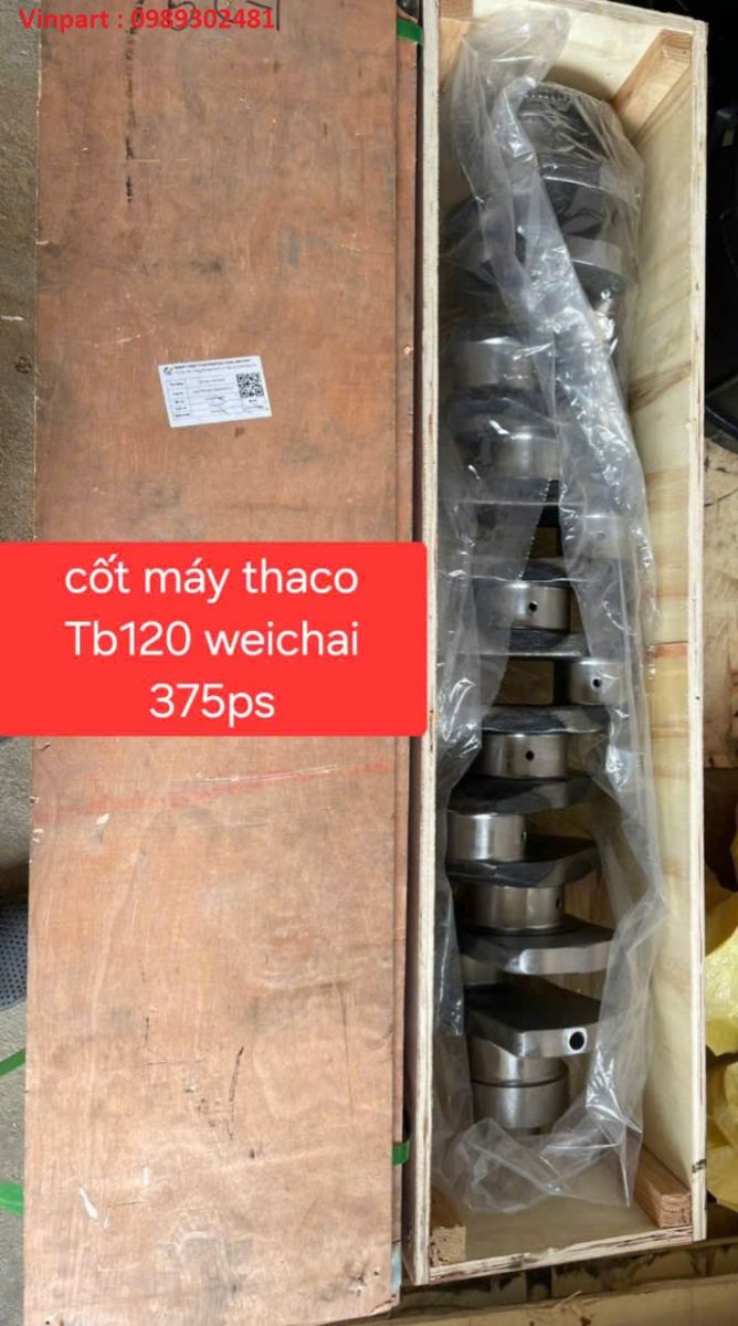 Cốt máy trục khuỷu Thaco TB120 W375 