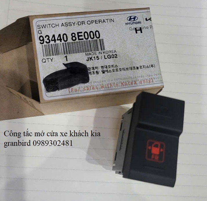 cong tac mo cua kia granbird