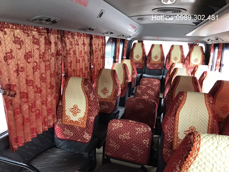 chụp ghế xe khách