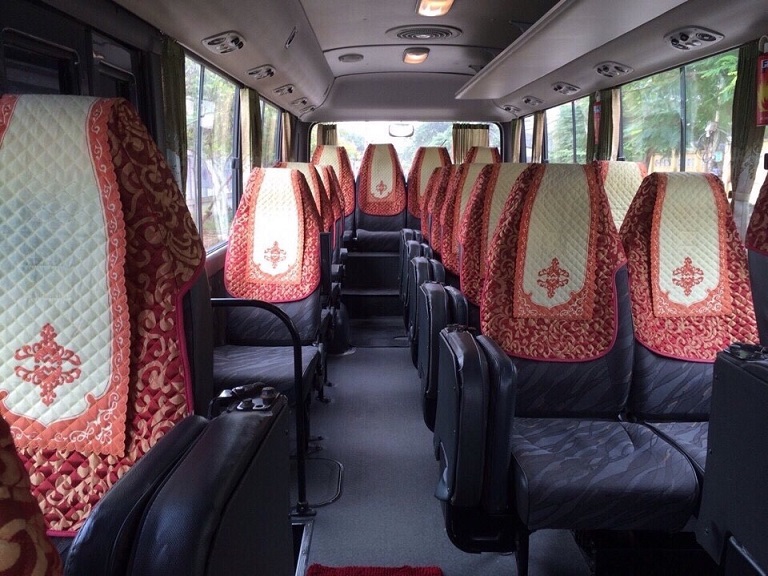 chụp ghế xe khách