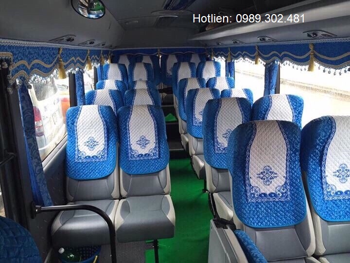 chụp ghế xe khách