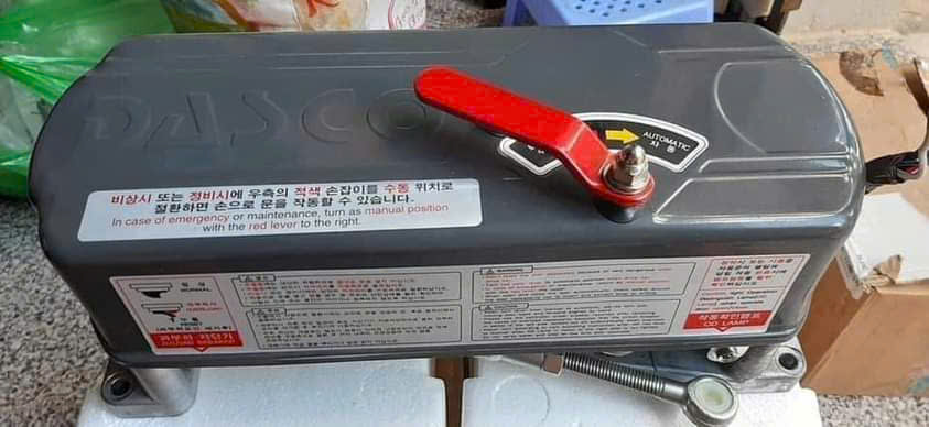 Mô tơ mở cửa gập county hyundai