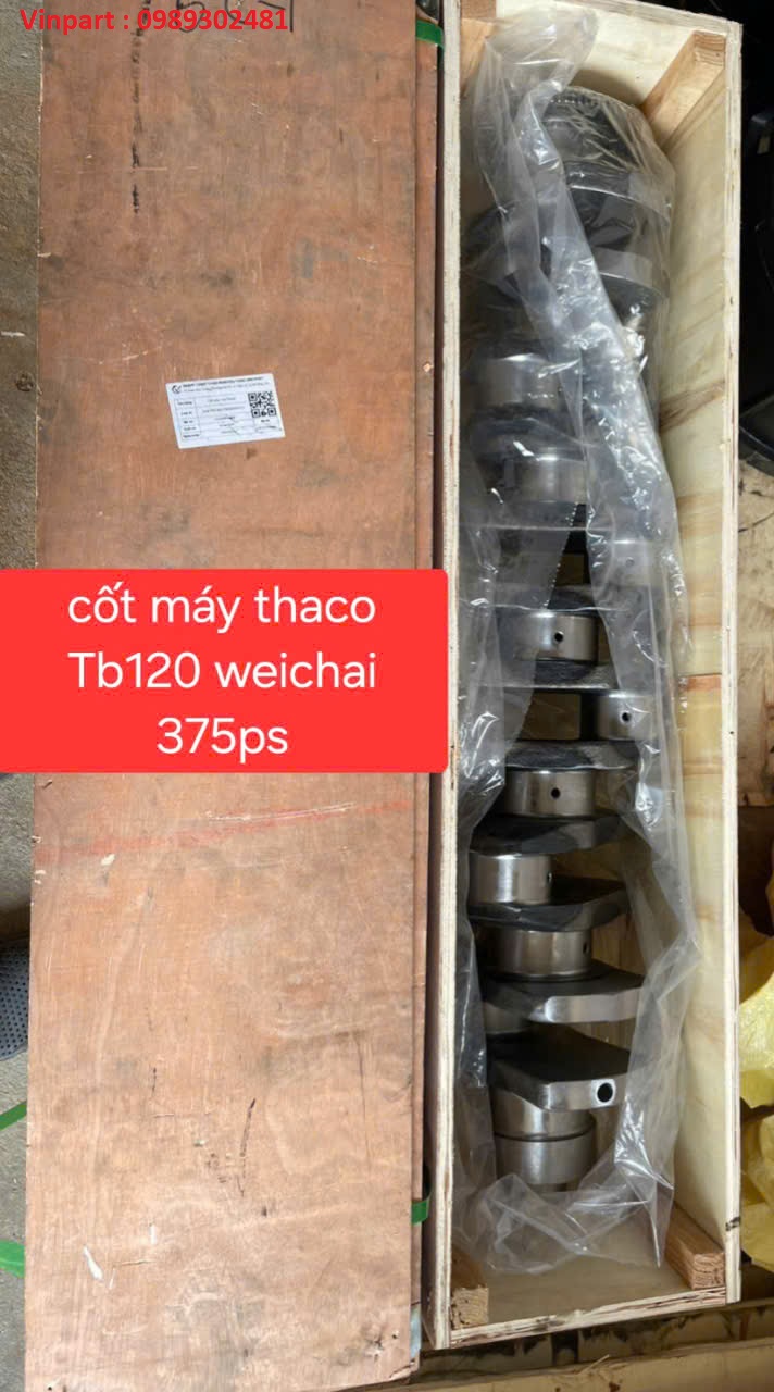 Cốt máy trục khuỷu Thaco TB120 W375 