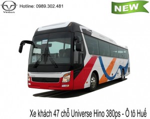 Xe 47 chỗ Universe Noble Hino 380ps - Ô tô Huế