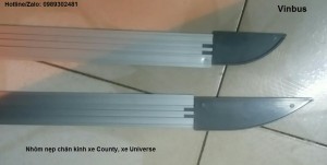Nhôm nẹp chân kính xe khách