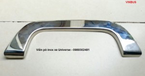 Ốp Viền pô inox, ốp viền cổ xả inox xe Universe