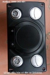 Lỗ gió điều hòa có đèn xe Universe