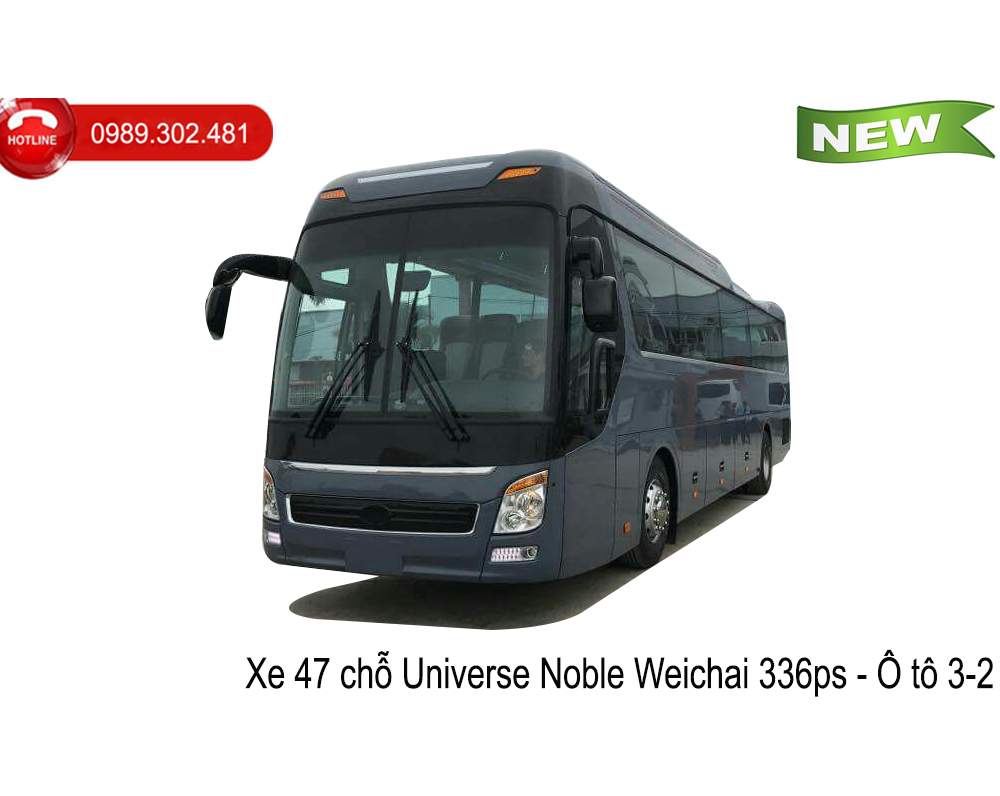 xe khách 47 chỗ Universe Noble Weichai 336ps - Ô tô 3-2
