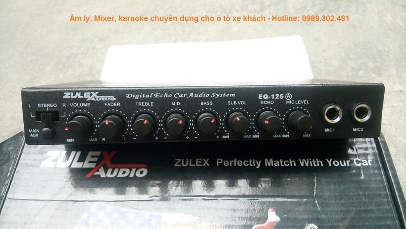 Bộ trộn karaoke xe khách ZULEX