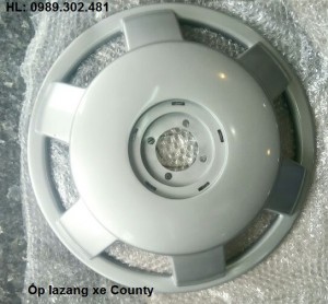 Ốp lazang county, ốp la răng xe Hyundai County