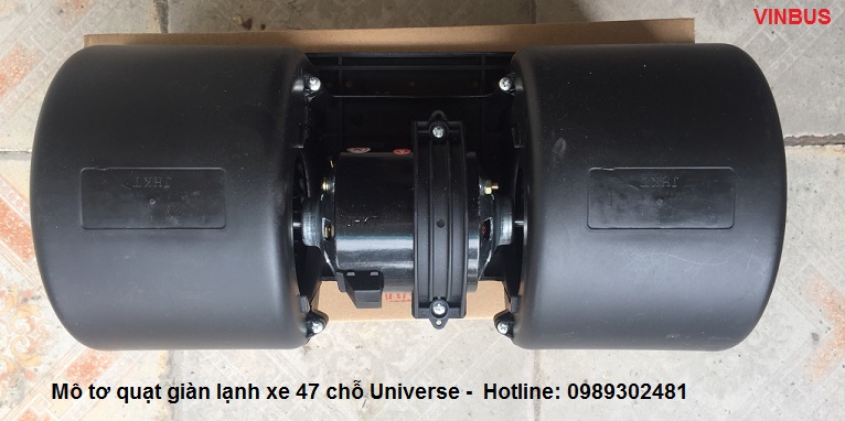 Mô tơ quạt giàn lạnh xe khách 47 chỗ Universe