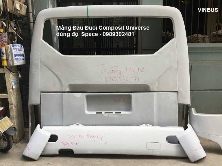 Mảng đầu đuôi composit Universe dùng lắp cho Space
