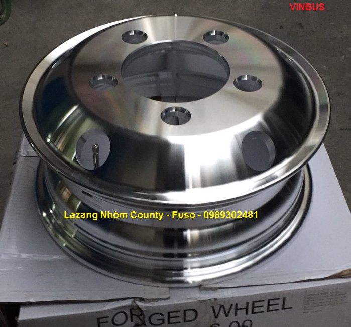 Lazang nhôm county, mâm nhôm county